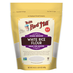 Gluten Free White Rice Flour 4/24oz
